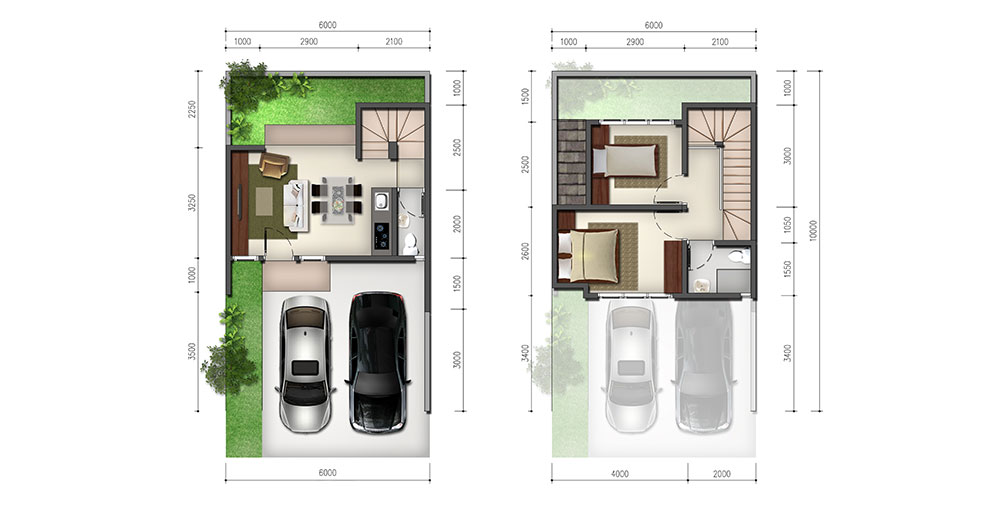 Tipe L6 Standard 1 @ Cluster Callysta 2 Residence